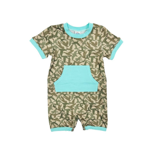 Funfetti Kids Camo/Duck Romper