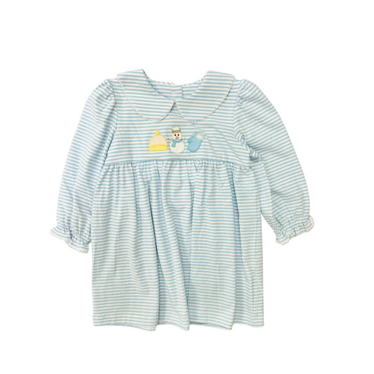 Castle & Crowns Snowman Ruffle Dress