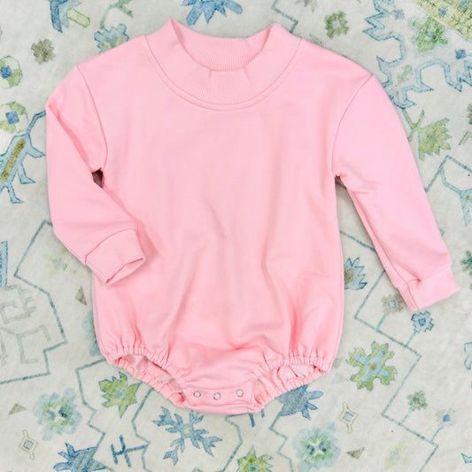 Pink Mockneck Bubble