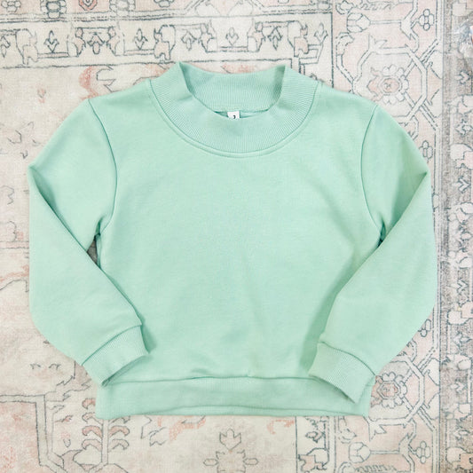 Sage Unisex Mockneck Pullover