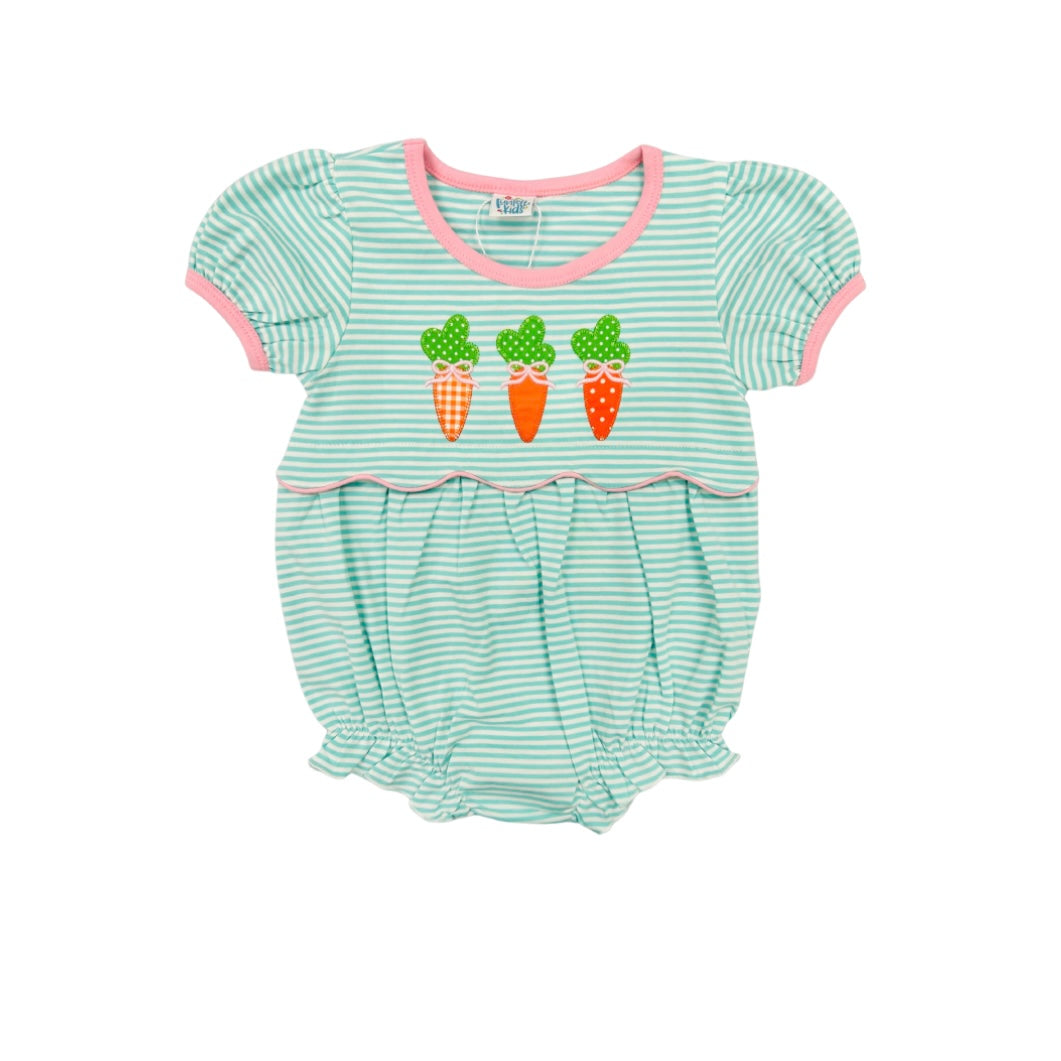 Funfetti Kids Mint Stripe/Pink Carrot Bubble