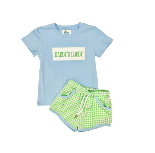 Funfetti Kids "Daddy's Buddy" Short Set