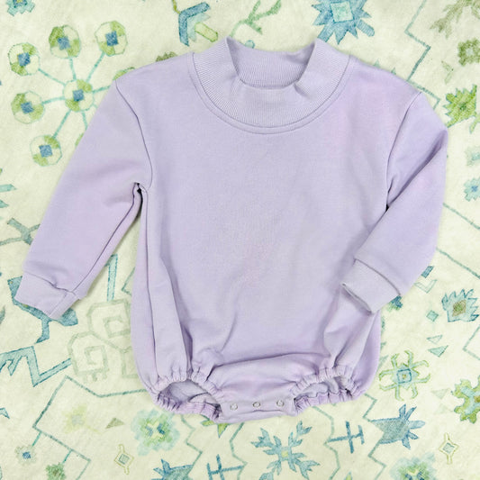 Purple Mockneck Bubble
