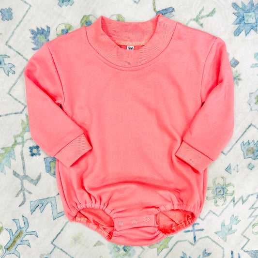 Salmon Mockneck Bubble