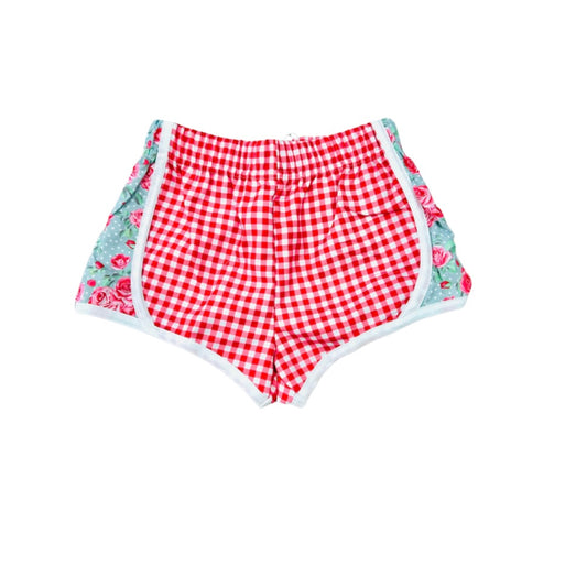 Funfetti Kids Gingham/Floral Active Short
