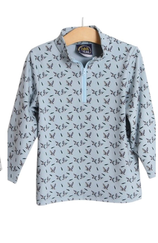 Emma Jean Ethan Hunting 3/4 Zip Pullover