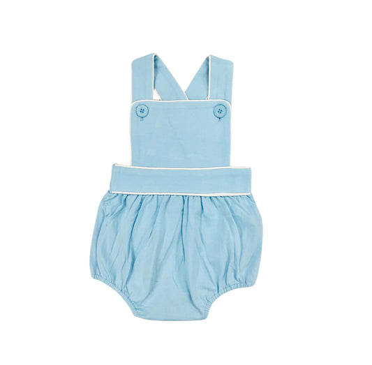 Funfetti Kids Solid Blue Sunsuit