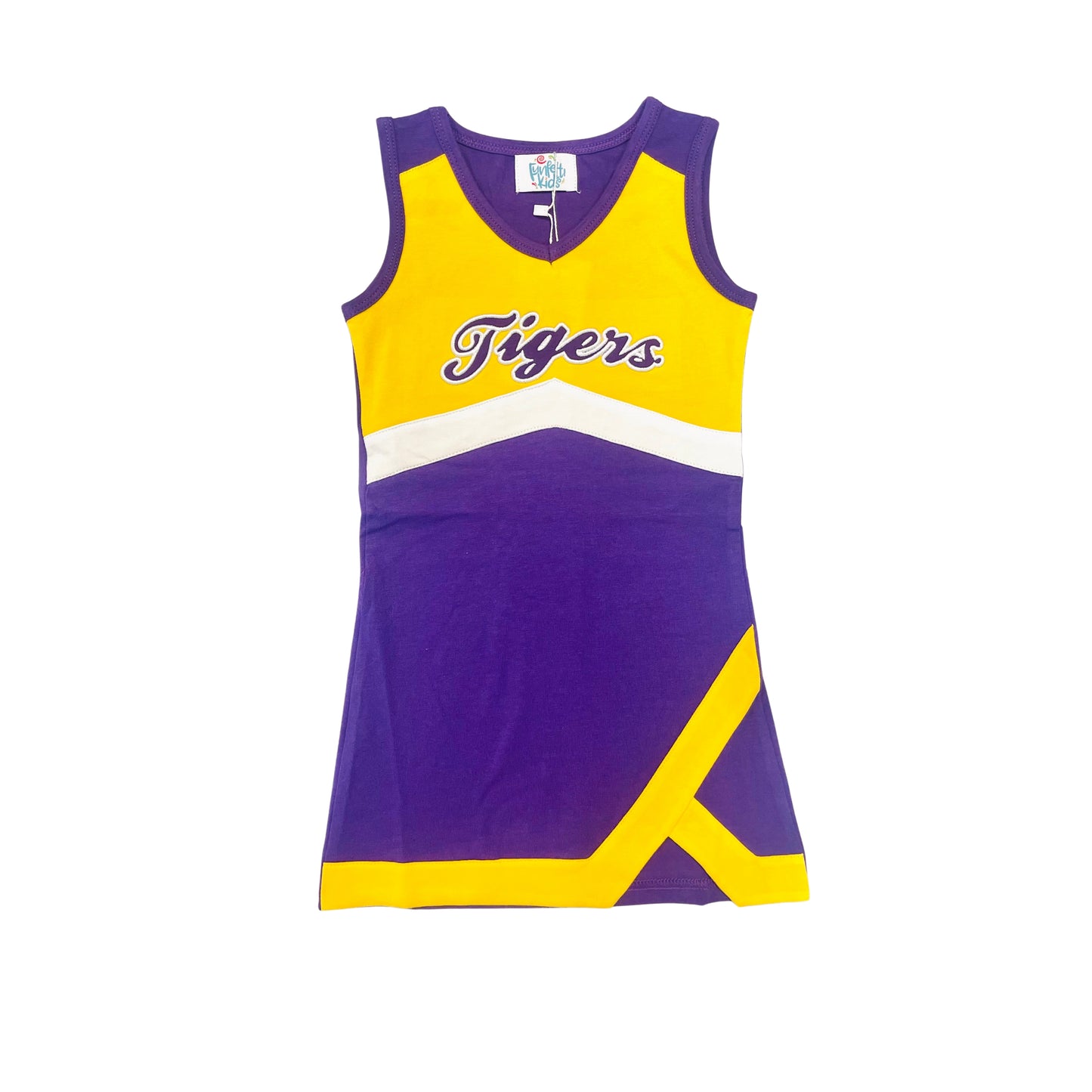 Funfetti Kids Girls Tigers Cheer Uniform