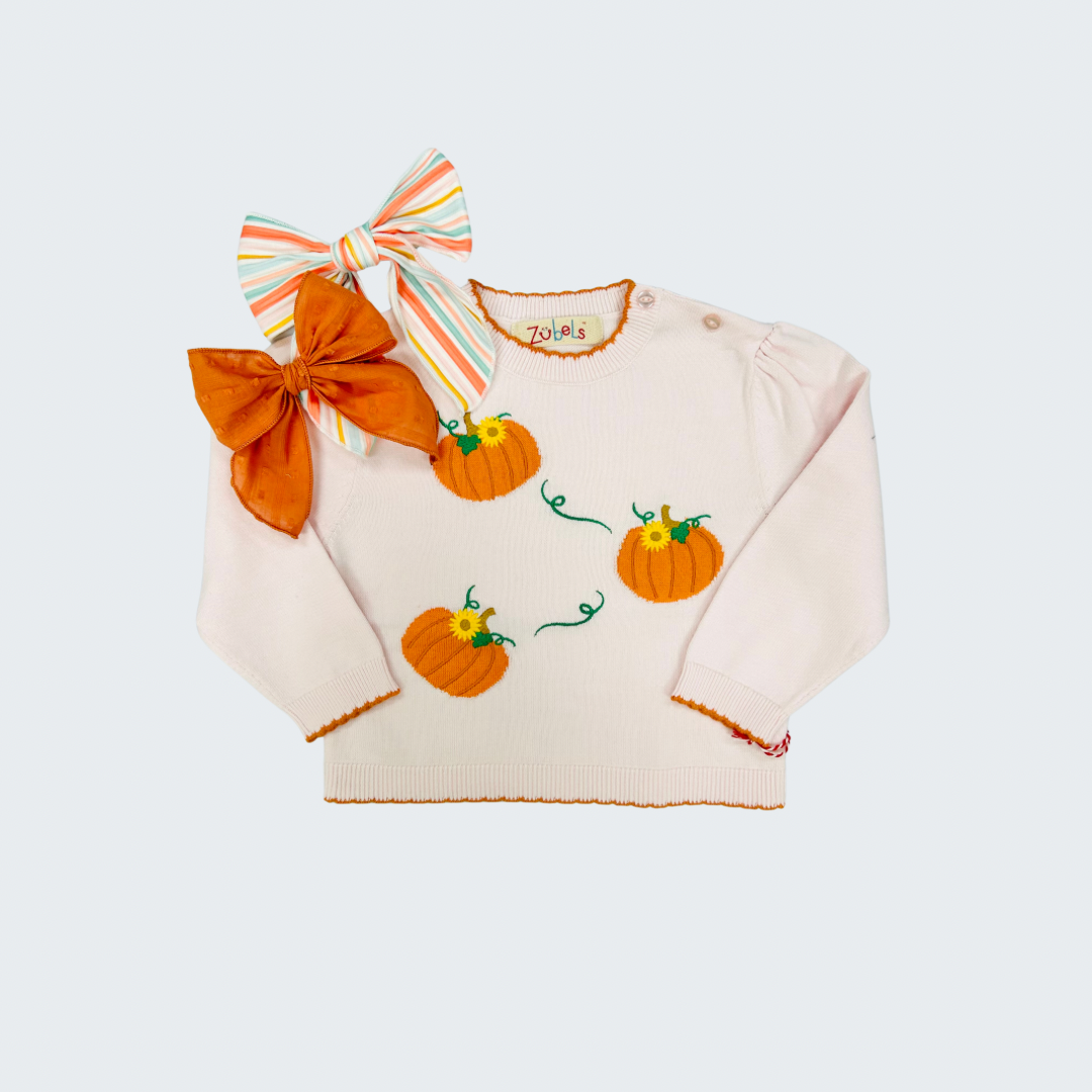 Zubels Light Pink Pumpkin Sweater