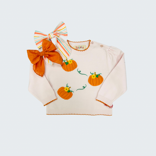 Zubels Light Pink Pumpkin Sweater