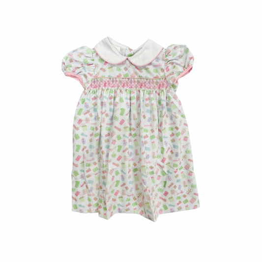 Baby Blessings Hand Smocked Present Dress