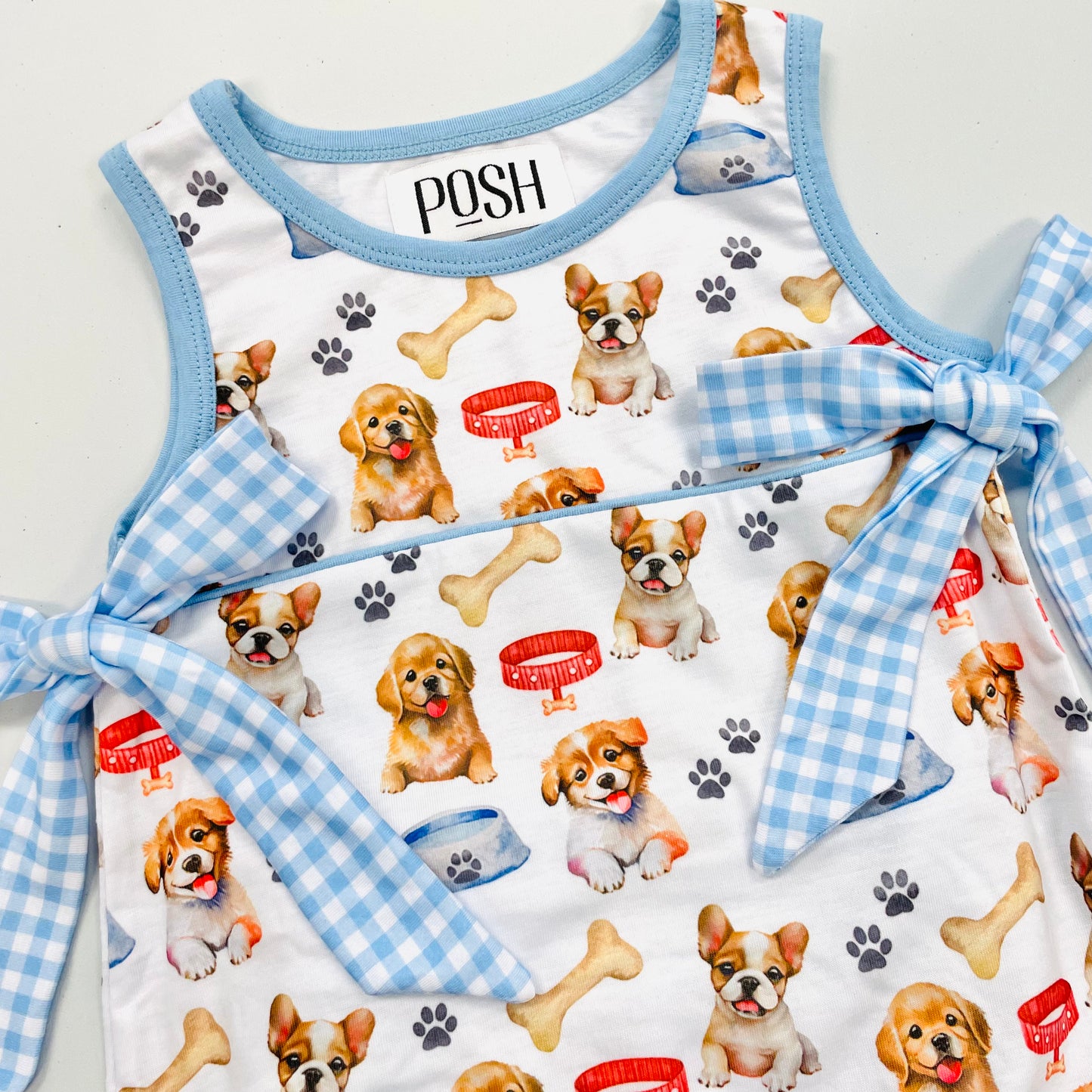 POSH Girl Puppy Print Bloomer Set