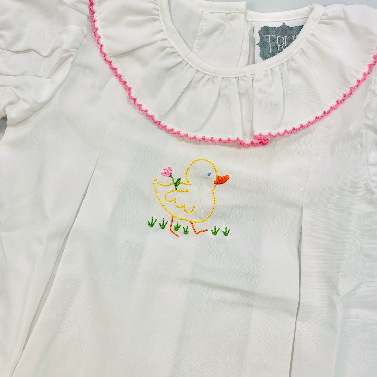 True Girls Duck Embroidered Bloomer Set