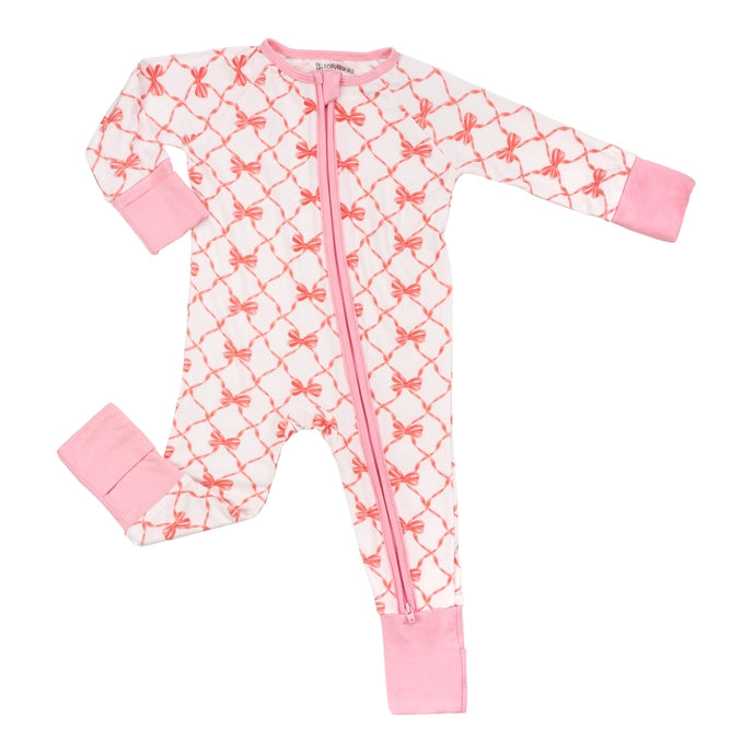 LollyBanks Bow Bamboo Onesie