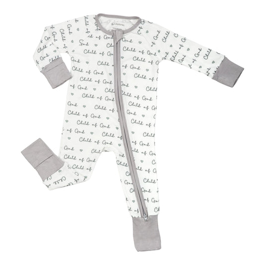 LollyBanks Child of God Bamboo Onesie