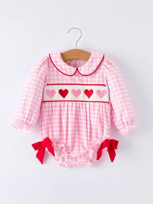 Heart Gingham Bubble